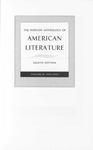 The Norton Anthology of American Literature - Eighth Edition, Volume D: 1914-1945