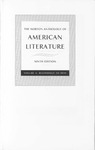 The Norton Anthology of American Literature - Ninth Edition, Volume A: Beginnings to 1820 by Robert S. Levine, Michael A. Elliott, Sandra M. Gustafson, Amy Hungerford, and Mary LoefFelholz