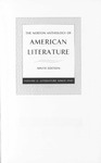 The Norton Anthology of American Literature - Ninth Edition, Volume E: Literature Since 1945