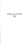 America in Literature - Volume Two