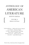 Anthology of American Literature - Seventh Edition, Volume Two: Realism To The Present by George McMichael, J. C. Levenson, Leo Marx, David E. Smith, Mae Miller Claxton, and Susan Bunn