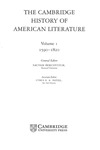 The Cambridge History of American Literature - Volume One: 1590 - 1820 by Sacvan Bercovitch and Cyrus R.K. Patell