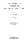 The Cambridge History of American Literature - Volume Two: 1820 - 1865 by Sacvan Bercovitch and Cyrus R.K. Patell