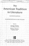 The American Tradition in Literature - Eleventh Edition, Shorter Edition in One Volume by George Perkins and Barbara Perkins