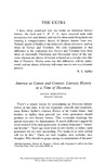 America as Canon and Context: Literary History in a Time of Dissensus