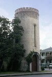 Water Tower and Fire House by Jay C. Henry