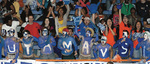 UTA student fans by University Photographer