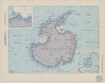 South Polar Regions [inset maps of Ross Sea region and surrounding continents] by Rand McNally & Co.