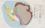 Tectonic map of Antarctica by American Geographical Society
