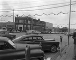 Christmas rush in downtown Arlington, Texas