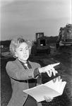 Dottie Lynn at Arlington, Texas construction site (location not identified)