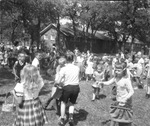 Easter egg hunt in Meadowbrook Park, Arlington, Texas