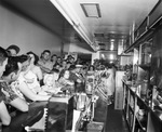 Interior of Rockyfeller Hamburgers