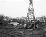 Oil rig, "Humble No 1 Six Flags Lease," Six Flags Over Texas