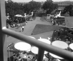 Overlooking picnic area at Six Flags Over Texas