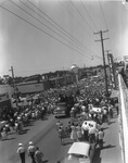 Parade for Senator John F. Kennedy during presidential campaign in Arlington, Texas