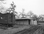 Railroad station, "Boom Town," Six Flags Over Texas