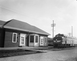 Texas & Pacific railroad station at Arlington, Texas