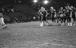 Lamar High School Vikings football huddle