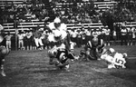 Lamar High School Vikings football action shot