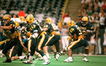 Lamar High School Viking's football action