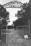 Entrance to Johnson Station Cemetery, Arlington, Texas