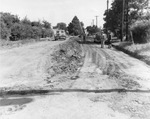 Road construction on South Collins Street, Arlington, Texas