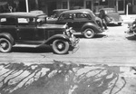 Traffic on East Main Street in Arlington, Texas