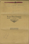 Abstract of Title Sol Davis Survey, Fitzhugh & Collins Addition, Randall Home, 415 N. Center, 1915-1952