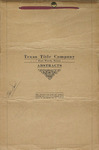 Abstract of Title Sol Davis Survey, Thomas Heirs, 1922-1953