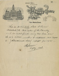 Statement of land taxes due for tract 2 of the Blackwell survey land