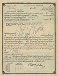 Vendor's Lien Note from N. W. Willett to J. T. King Jr for part of the Blackwell survey land