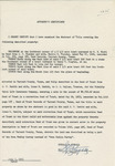 Survey Plats and Attorney's Certificate for Part of Owen Medlin Survey