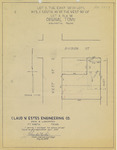 Partial Survey Plat Lots 3-5 Block 38 Original Townsite Arlington