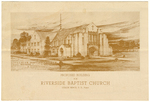 Pamphlet for the "Proposed Building for Riverside Baptist Church"