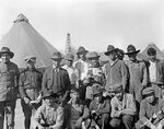 Group of Mexican men. by Basil Clemons 1887-1964