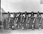 1926 Breckenridge High School Buckarettes Girls Basketball Team by Basil Clemons 1887-1964