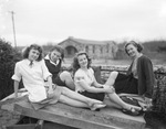 Candid picture of young women by Basil Clemons 1887-1964