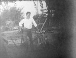 Candid portrait of a man by Basil Clemons 1887-1964