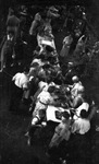 A bird's eye view of a picnic by Basil Clemons 1887-1964