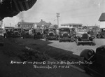 Baines-Kime Motor Co. display of cars in the Auto Dealers Association parade by Basil Clemons 1887-1964