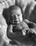 Portrait of a baby by Basil Clemons 1887-1964