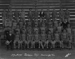 1934-1935 Breckenridge High School football team by Basil Clemons 1887-1964