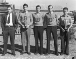 Winners of the National Future Farmers of America Meat Judging contest by Basil Clemons 1887-1964