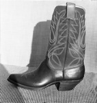 Western boot from a store by Basil Clemons 1887-1964