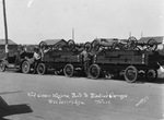 Ford cotton wagons built by Blackie's Garage by Basil Clemons 1887-1964