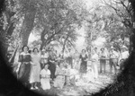 Family portrait at reunion by Basil Clemons 1887-1964