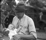 Children (With Adult) by Basil Clemons 1887-1964