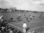 Football game by Basil Clemons 1887-1964