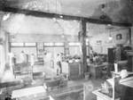 Interior of the Breckenridge Texas Water Utilities Company by Basil Clemons 1887-1964